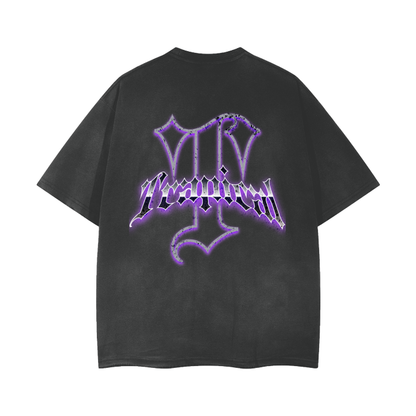 Trapical Frayed Tee
