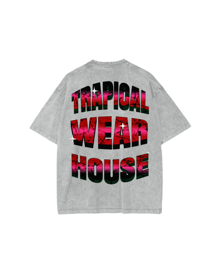 ACID WASHED TRAPSKULL OVERSIZED T (250 GSM)